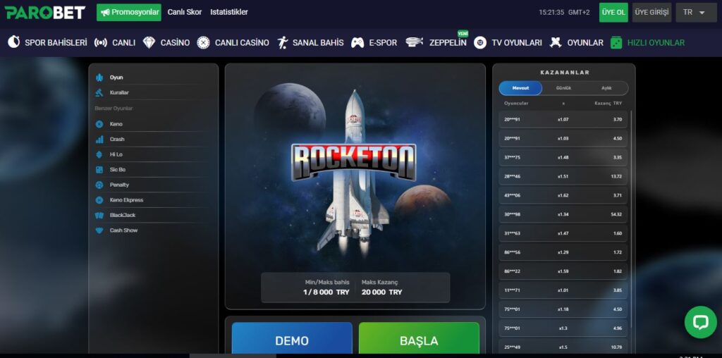 parobet yorumları